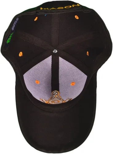 Miniatura 5 de Freemason Mason Lodge Symbol Gorra de béisbol ajustable bordado 3D