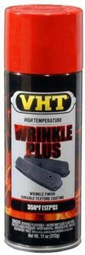 VHT SP204 Pintura Wrinkle Plus de Alta Temperatura – Pintura en Aerosol Roja - Lata de Aerosol de 11 oz Rojo