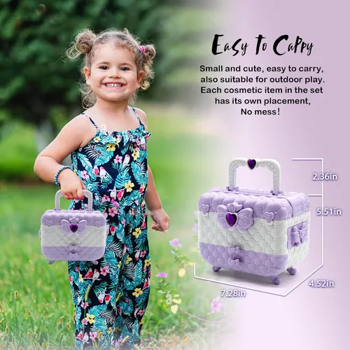 Miniatura 5 de Juegos de maquillaje para niñas – Kit de maquillaje para niñas, juguetes para niñas, maquillaje para niñas, los mejores juguetes para niñas, kit