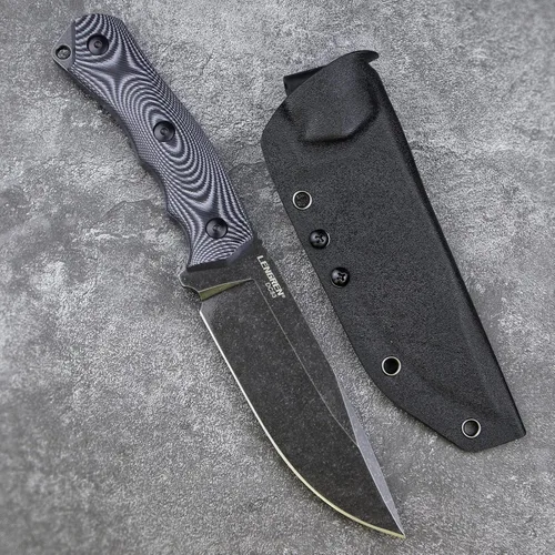 Miniatura 5 de Cuchillo Cruiser de 10.9 pulgadas para caza, cuchillo táctico de campamento al aire libre, mango afilado de acero G10 DC53, funda Kydex (negro)