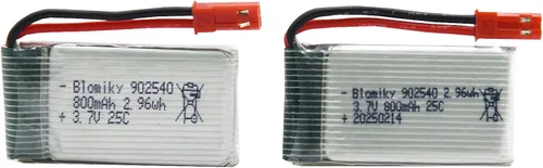 Miniatura 9 de Blomiky Paquete de 5 baterías recargables de 3.7 V 800 mAh 25C Li-po JST y placa 4 en 1 para MJX X300C X400W X600 X800 RC Quadcopter Drone / 3.7V