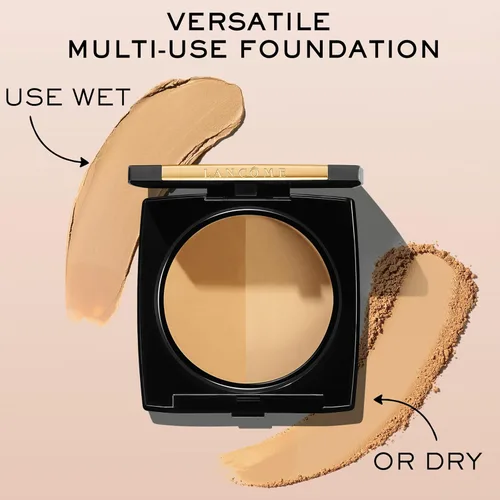 Miniatura 8 de Lancôme Base en polvo de doble acabado: acabado natural, cobertura transparente a completa, base de polvo de larga duración, controla el brillo 205