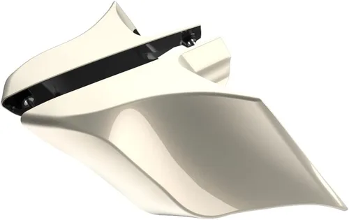 Miniatura 66 de Advanblack Barracuda - Cubiertas laterales estiradas plateadas (brillantes), paneles extendidos para Harley Touring Street Glide Road Glide Electra