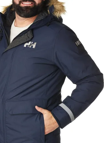 Miniatura 3 de Helly-Hansen Svalbard - Abrigo de parka de invierno con capucha impermeable y resistente al viento para hombre