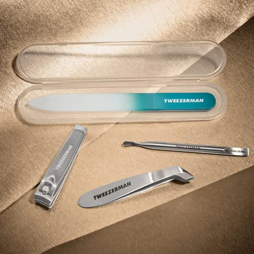 Miniatura 8 de Tweezerman Set de cuidado de uñas Emerald Shimmer