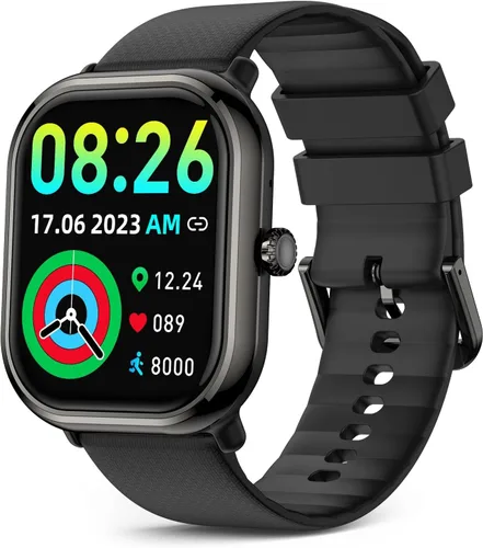 Miniatura 9 de Reloj inteligente (respuesta/hacer llamada), relojes inteligentes AMOLED de 1.96 pulgadas para mujer con más de 100 modos deportivos, rastreador