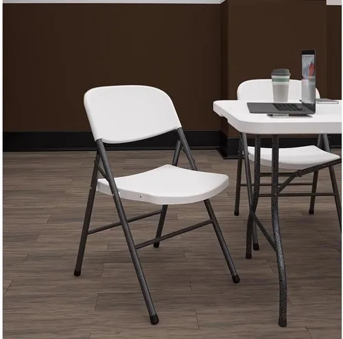 Miniatura 2 de Cosco 6028632 - Silla plegable Cosco de 32.5 x 21.75 pulgadas, color blanco