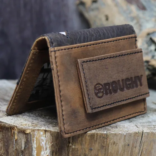 Miniatura 73 de HOOEY Cuero Bi-Fold Hombre, Hands-Up- Estampado Nómada, Talla única, 2812937