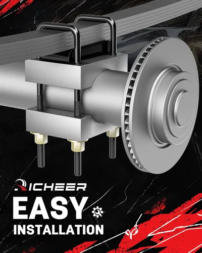 Miniatura 6 de Richeer Bloque de elevación de 1 pulgada compatible con Silverado 1500 1999-2024 2WD/4WD, Sierra 1500 1999-2024 2WD/4WD, kits de elevación