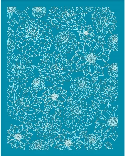 Miniatura 12 de OLYCRAFT Plantilla de arcilla de 4 x 5 pulgadas, diseño de hojas de helecho, pantalla de seda para hojas de arcilla polimérica, plantillas de Hoja