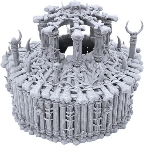Miniatura 7 de The Witch Temple by Printable Scenery, 3D Impreso RPG Scenery y Wargame Terrain 1.102 in Miniaturas