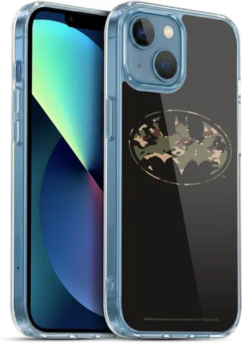 Miniatura 136 de Head Case Designs Funda de gel con licencia oficial de Batman DC Comics Bat Signal Logos [protección de grado militar] compatible con Apple iPhone 7