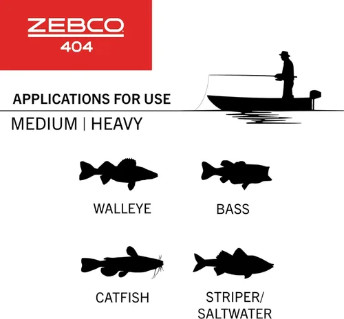 Miniatura 5 de Zebco 404 Spincast Fishing Reel