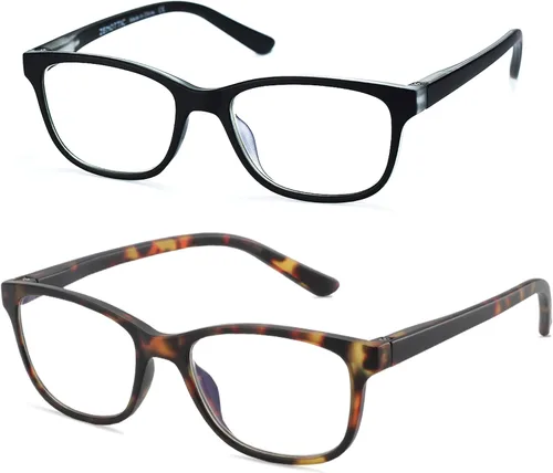Miniatura 8 de ZENOTTIC Lentes de bloqueo de luz azul para niños, paquete de 2 lentes antirreflejos, lentes ligeros para computadora para niños y niñas
