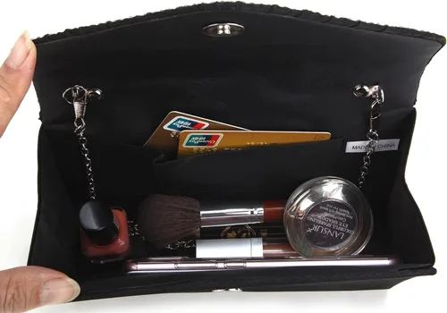 Miniatura 7 de Fateanuki Bolso de noche para mujer bolso de mano y bolso de mano bolso de hombro bolso cruzado para mujeres bodas banquetes