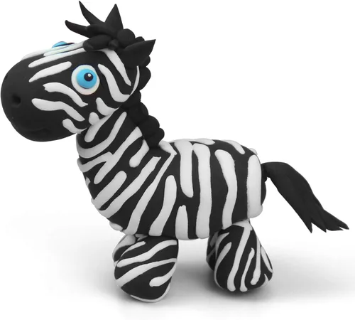 Miniatura 4 de Cutedeer Black Air Dry Arcilla, arcilla de modelado de espuma de 1.1 libras, moldeo blando suave para niños y adultos, suministros de limo para Gris