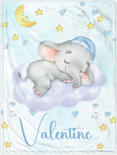 Miniatura 10 de Manta de Bebé Personalizada para Niños, Manta de Bebé Personalizada con Nombre Súper Suave Mantas con Nombre Personalizadas para Niños, Mantas