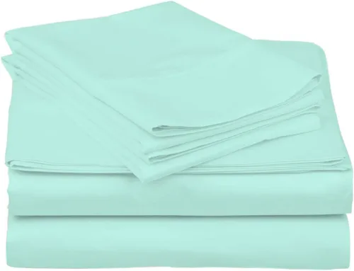 Miniatura 2 de Epic Cotton Juego de sábanas de 6 piezas, 100% algodón egipcio, de lujo, súper suave, bolsillos profundos de 12 pulgadas, tamaño King, 1000 hilos