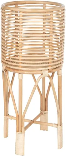Miniatura 9 de KOUBOO Soporte para plantas de interior de ratán, pequeño, maceta natural marrón