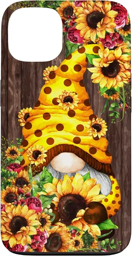 Miniatura 7 de Yellow Sunflower Gnome for Women Cute Summer Flower Pattern Case for iPhone 17