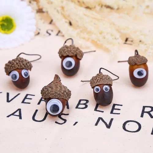 Miniatura 7 de Decora 1 caja de ojos de juguetes con autoadhesivo, surtido., Plástico, Blanco y Negro, S