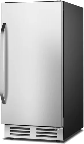 Miniatura 16 de Refrigerador de bebidas para 128 latas, 3.2 pies cúbicos con puerta de vidrio para bebidas, cerveza, soda, vino, pequeño refrigerador de cerveza