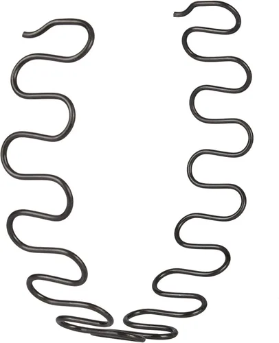 Miniatura 3 de Muelles de repuesto para sofá, 2 resortes de 22 pulgadas con 8 clips en S, kit de reparación de resortes de sofá de diámetro de alambre 4.0