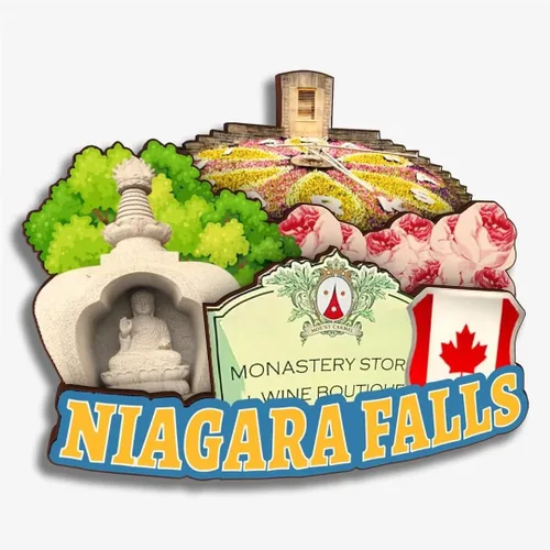 Miniatura 20 de Victoria Canada - Imán de madera para nevera, colección 3D, madera 3D, hecho a mano, recuerdos de la ciudad, imán para nevera, decoración del hogar