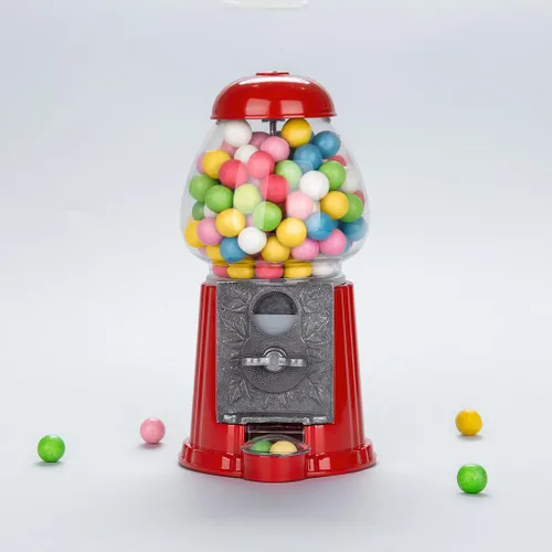 Miniatura 5 de Balvi Gumball Machine American Dream Red - Banco de monedas y dispensador para caramelos, chicles, chocolates, nueces