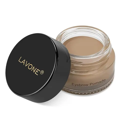 Miniatura 32 de Pomada para cejas - Pomada de cejas impermeable para resultados duraderos, fórmula a prueba de manchas y resistente al sudor, maquillaje natural