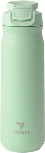 Miniatura 20 de REDUCE Hydrate Pro - Botella de agua aislada de acero inoxidable de 24 onzas, tapa abatible a prueba de fugas, apta para lavavajillas, sin BPA, Negro