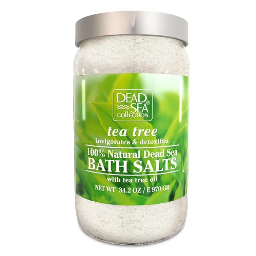 Miniatura 12 de Dead Sea Collection Sales de baño con almendra y vainilla – Sal pura del Mar Muerto y aceite de almendras dulces – Nutritiva calmante y relajante