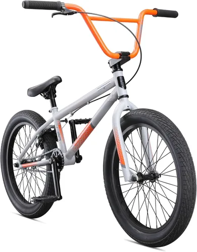 Miniatura 10 de Bicicleta BMX Mongoose Legion Freestyle para niños, ciclistas intermedios, bicicletas para niños y niñas, ruedas de 20 pulgadas (50.80 cm), marco