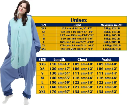 Miniatura 4 de MAJ&COS - Pijamas de animales para adultos, disfraz de Halloween, mameluco unisex