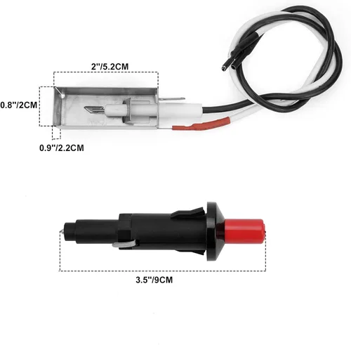 Miniatura 2 de only fire Grill - Kit de repuesto para encendedor Weber 7510, compatible con parrillas de gas Genesis plata/oro/platino (2002 y más recientes)