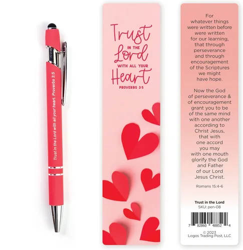 Miniatura 12 de Regalo del Hombre de Dios, Bolígrafo con Versículo Bíblico con Marcapáginas – 1 Timoteo 6:11 – Bolígrafos Bíblicos Inspiradores para Devoción