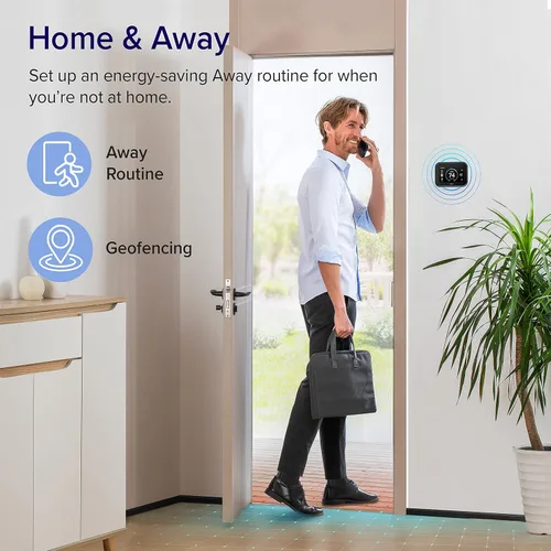 Miniatura 4 de LEVOIT Termostato inteligente para el hogar, termostato digital programable WiFi, funciona con Alexa y sensor inteligente, ahorro de energía, Blanco