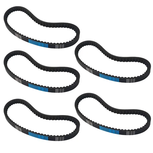 Paquete de 5 correas de transmisión 669 18 30 CVT de repuesto para Taotao Roketa Vespa 49CC 50CC GY6 139QMB 139QMB 4 Strok Scooter ATV Go Kart