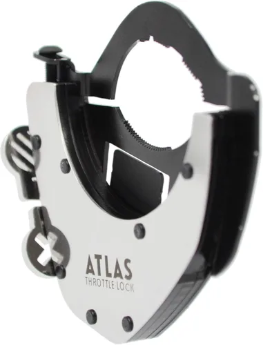 Miniatura 3 de ATLAS Bloqueo del Acelerador - Una Asistencia del Acelerador de Control de Crucero para Motocicleta, PULIDO (Kit Inferior)