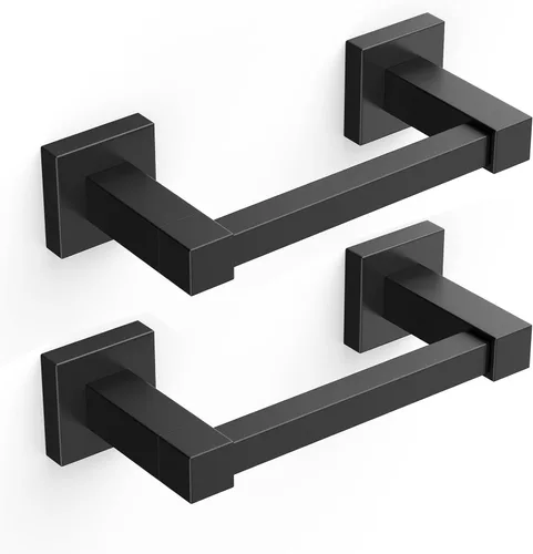 Miniatura 29 de FORIOUS Soporte de Papel Higiénico para Montaje en Pared, Soporte de Rollo de Tejido Giratorio de Doble Poste de Acero Inoxidable Resistente al