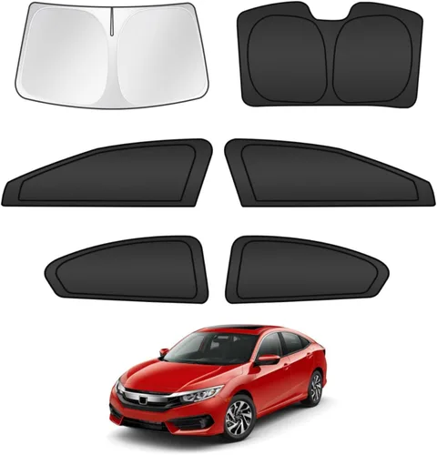Miniatura 31 de T TGBROS Parasol para parabrisas para BMW X1 F48 2016 2017 2018 2019 2020 2021 2022 para ventana de automóvil, con bloqueo UV grueso y opaca