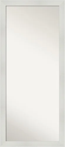 Miniatura 15 de Amanti Art Espejo blanco de longitud completa, 66 x 30 pulgadas, para gabinete, color blanco, espejo de pared de cuerpo entero para vestirse, marco
