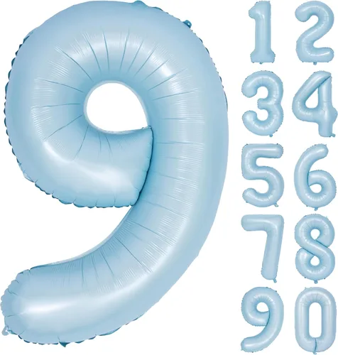 Miniatura 6 de Globos de helio de 40 pulgadas con dígitos dorados para fiesta de cumpleaños., Número 0, 40 pulgadas, número 0 oro 7