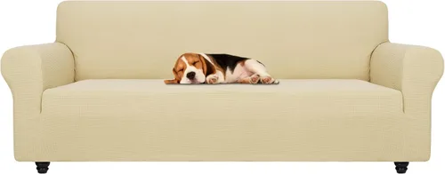 Miniatura 75 de ZNSAYOTX Funda súper elástica para silla (30"-47"), nuevas fundas de silla a rayas para sala de estar, aptas para perros y mascotas, protector
