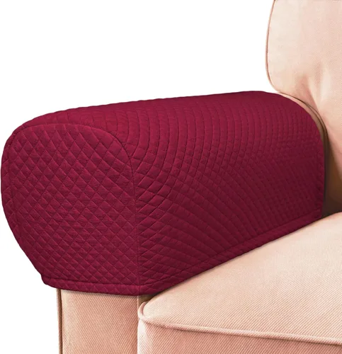 Miniatura 27 de Roytub Fundas para Reposabrazos de Sofá, Fundas para Reposabrazos, Funda Elástica para Reposabrazos para Sofás, Sillón, Sofá de Dos Plazas, Sillón