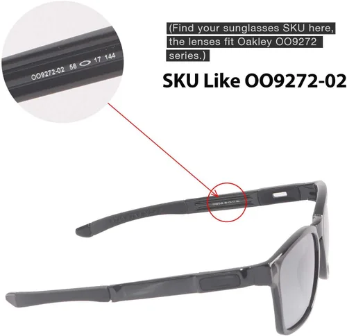 Miniatura 3 de Walleva - Lentes de repuesto para gafas de sol Oakley Catalyst