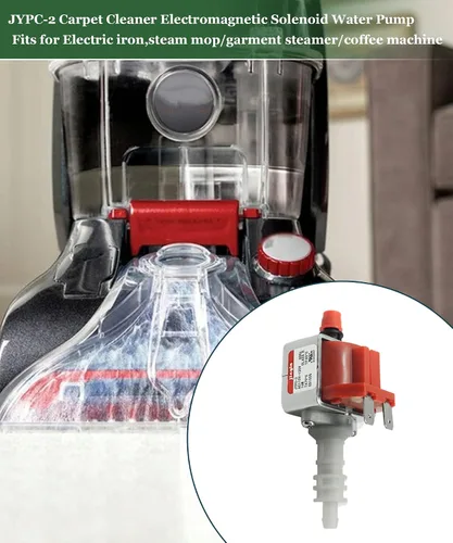 Miniatura 2 de JYPC-2 Bomba de agua electromagnética solenoide para plancha eléctrica, trapeador de vapor/vapor/máquina de café, se adapta a limpiador de alfombras