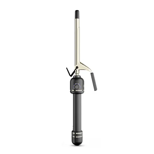 Miniatura 14 de HOT Tools Rizador profesional de oro de 24 quilates de 1 pulgada con abrazadera para rizos hinchables, estilo más rápido, menos daño y resultados