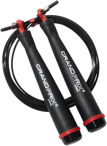 Miniatura 14 de Cuerda de saltar para hombres y mujeres (serie Grand Prix Ultra Speed) – Cuerda de alambre ajustable para CrossFit, boxeo y entrenamiento de fitness