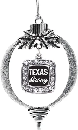 Miniatura 9 de Inspired Silver - Nana púrpura - Adorno de Navidad plateado - Adorno cuadrado para árbol de Navidad con circonita cúbica - Decoración colgante